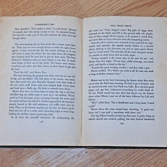 Lumberman's Dog Hardcover William Marshall Rush First Edition - Picture 7 of 13